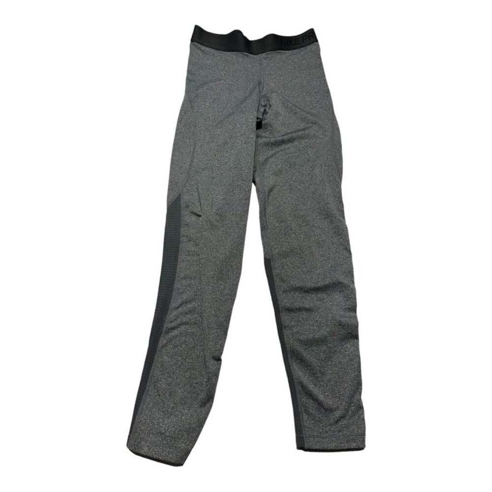 Nike Pro Leggings Gray/Black Size Medium